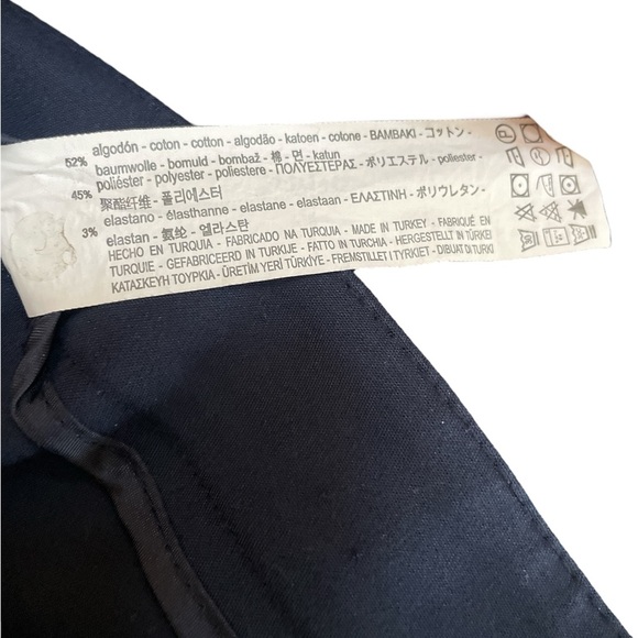 Zara Women's Midnight Blue Cropped Pants - Picture 5 of 5